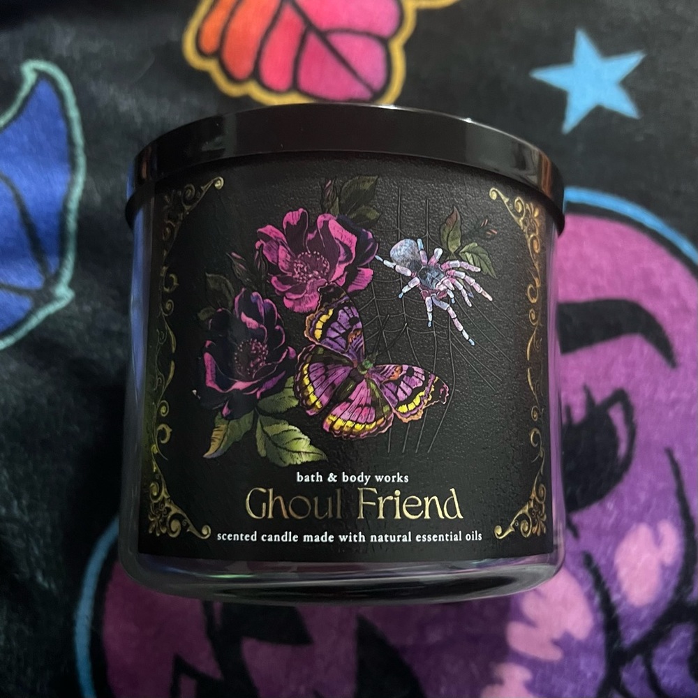 Bath and Body Works Ghoul Friend Halloween 3 Wick Candle